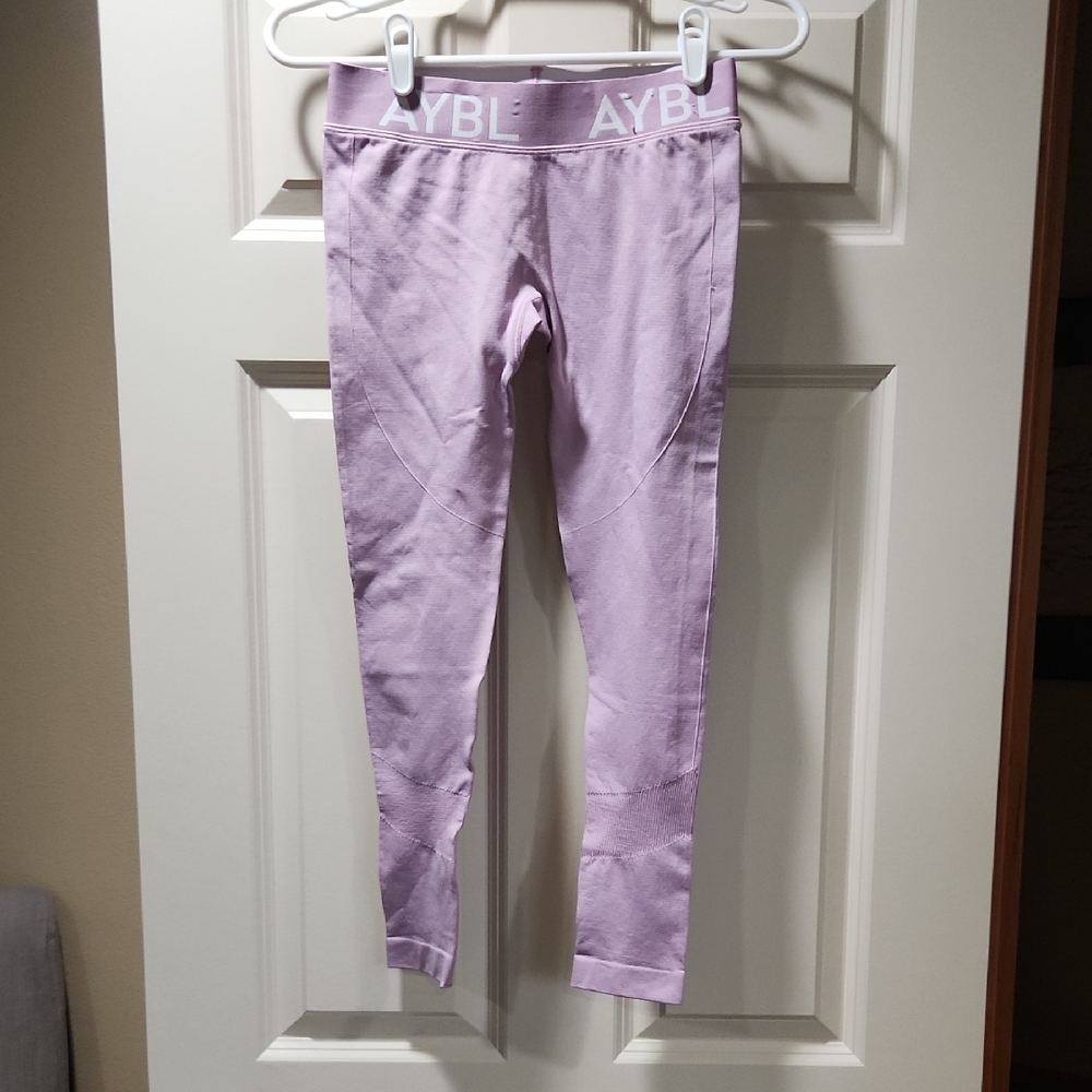 AYBL Pastel Purple Crop Leggings